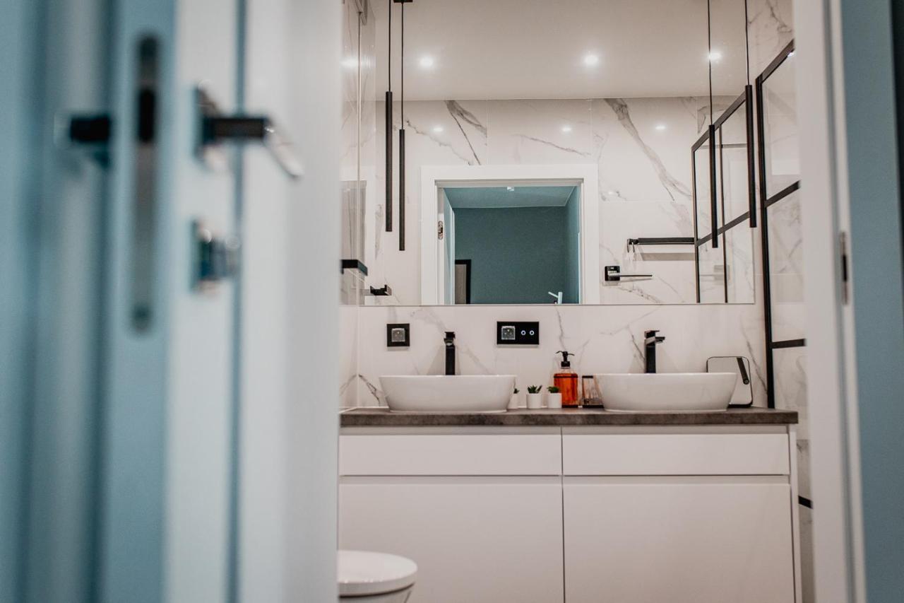 Apartament Villa Klar Ostroda Bagian luar foto